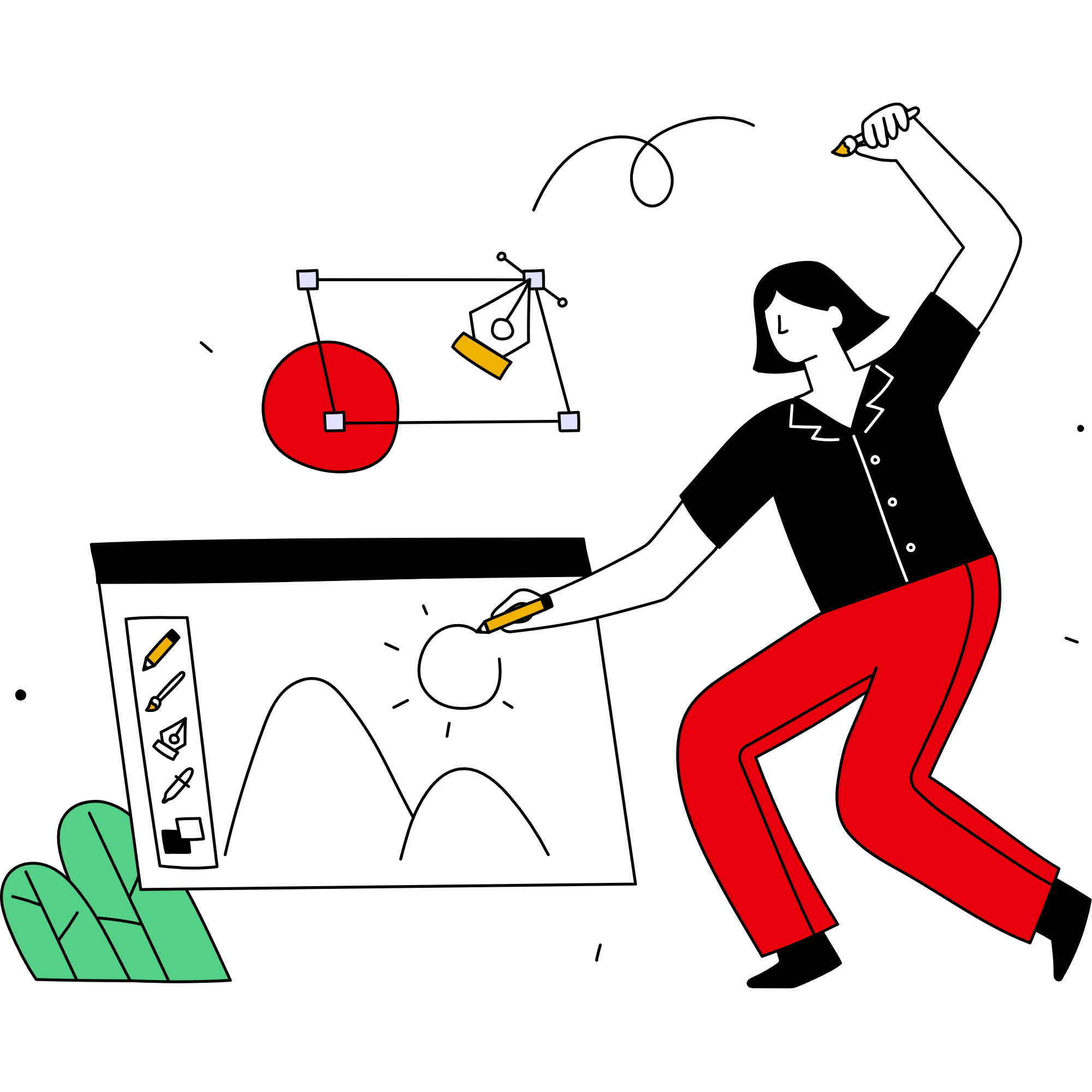 Abstract representation of modernization